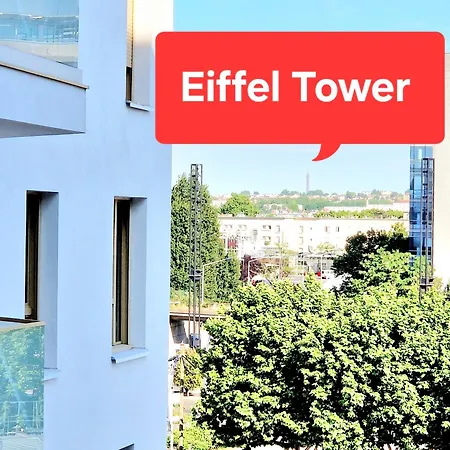 Stylish Near Paris - 850m To Subway Rer A - Netflix T1-4p *